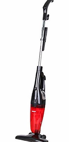 [Black] VC6 /B Bagless Upright Handheld Stick Vac Vacuum Cleaner - includes Floor Head & Crevice Tool - Convert from Upright to Hand Held in Seconds!